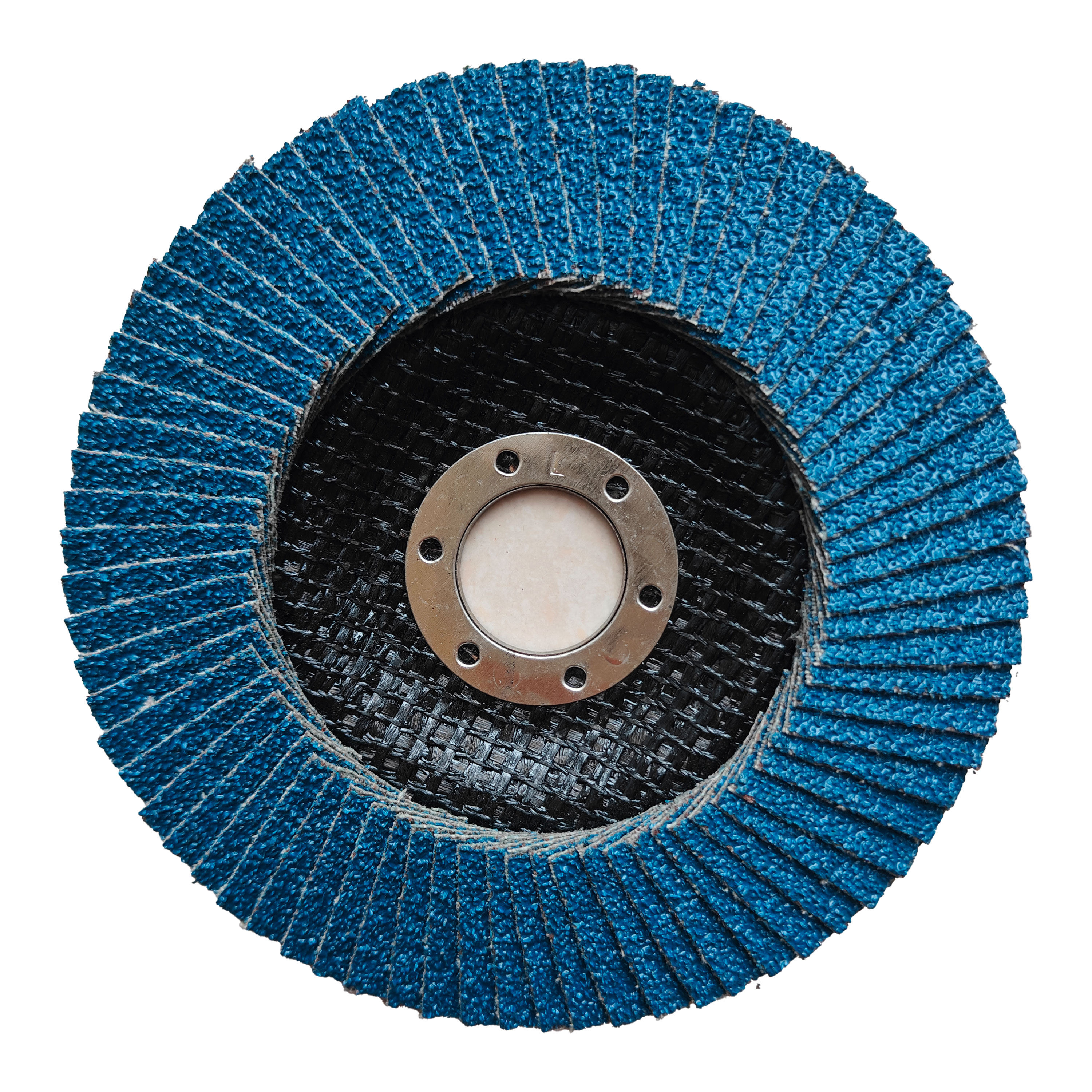 Brusna ploča za metal/inox TermaTools, P 80, ALOX, lamelirana, 125x22,23 mm