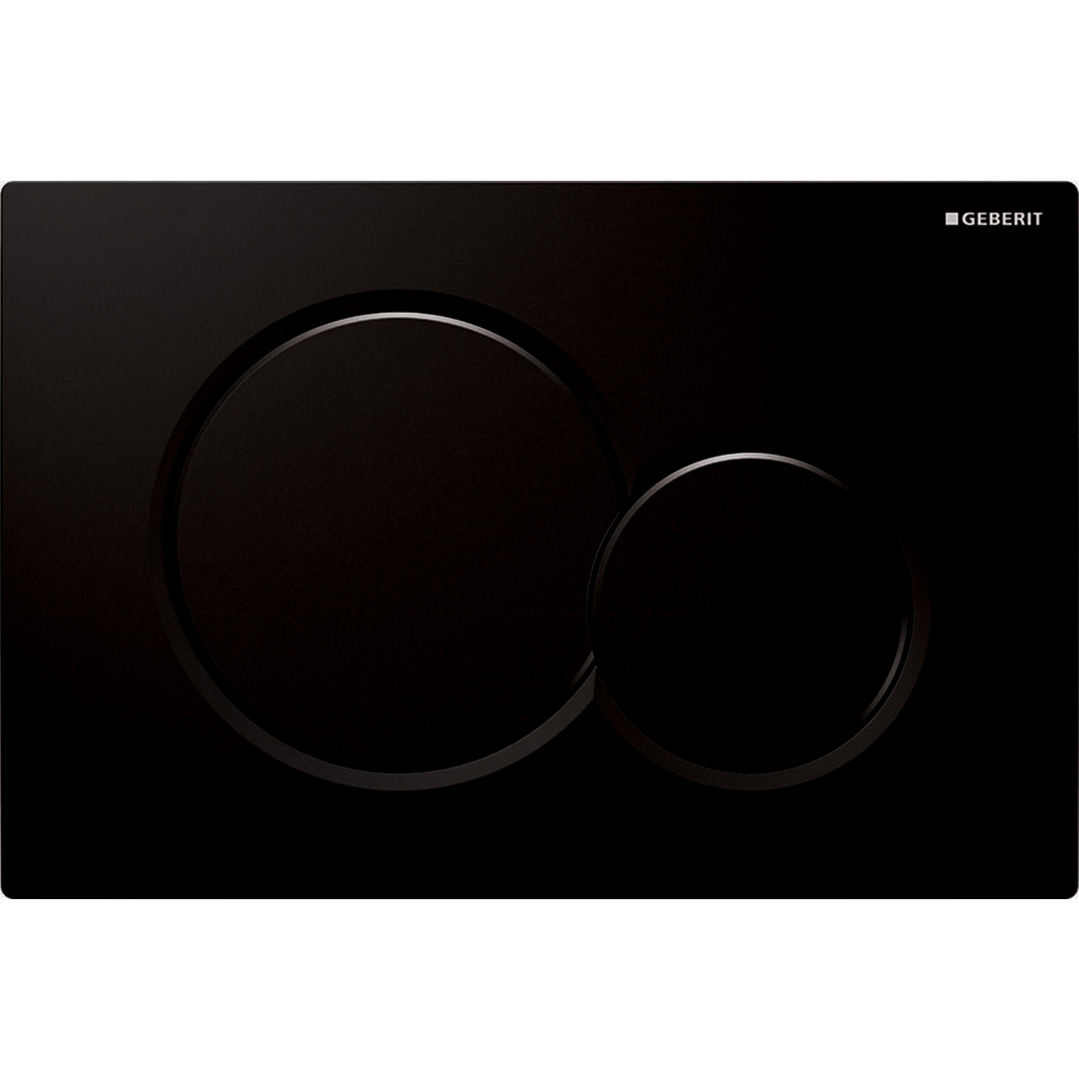 Tipka Geberit Sigma01, crna RAL9005