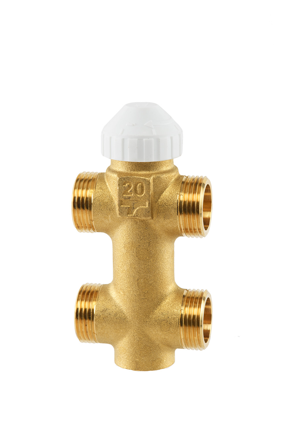 Ventil Terma ByPass, 3-puti, za ventilokonvektore, 3/4