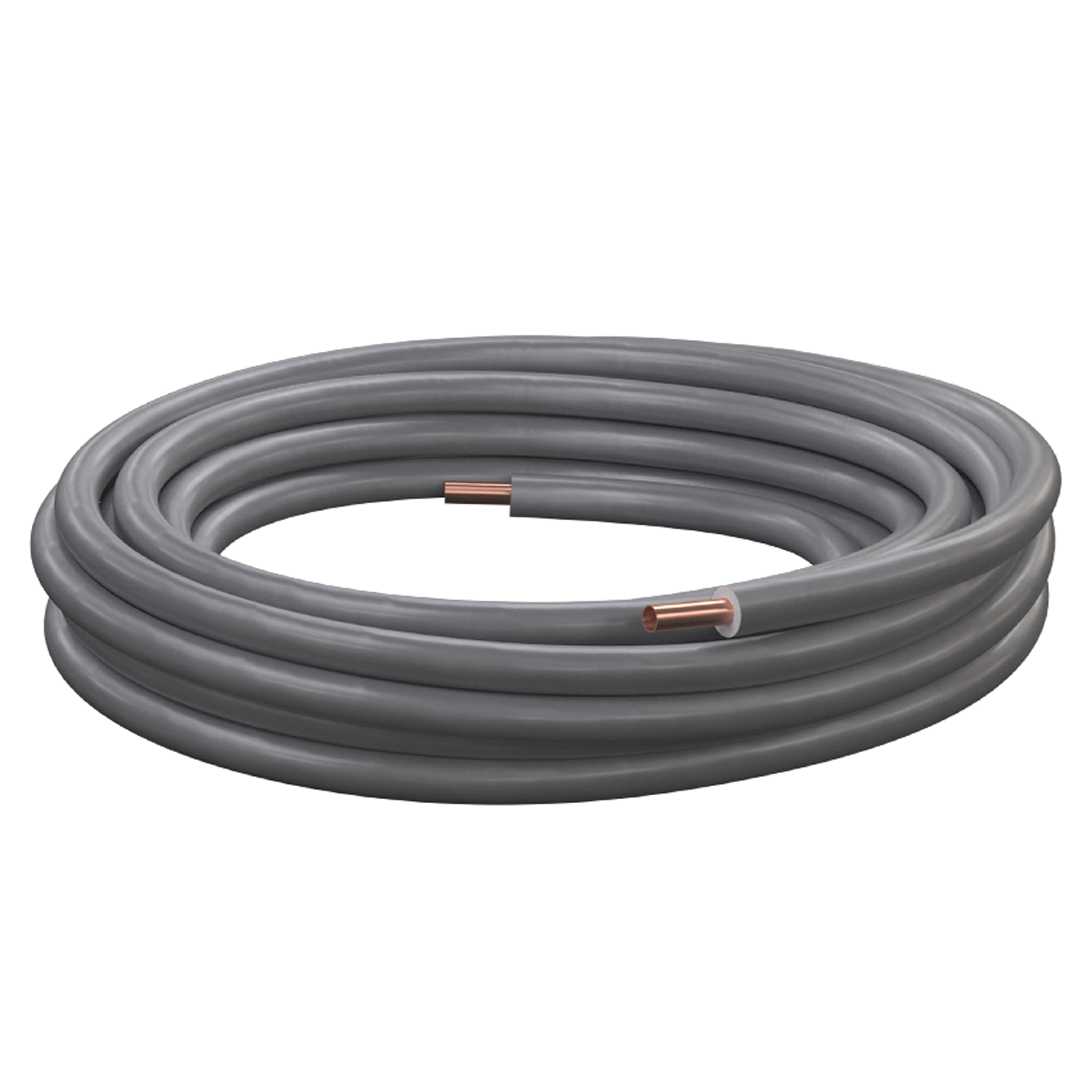 Cijev Cu za klimu, siva glatka izolacija, 15,87x1 mm (5/8