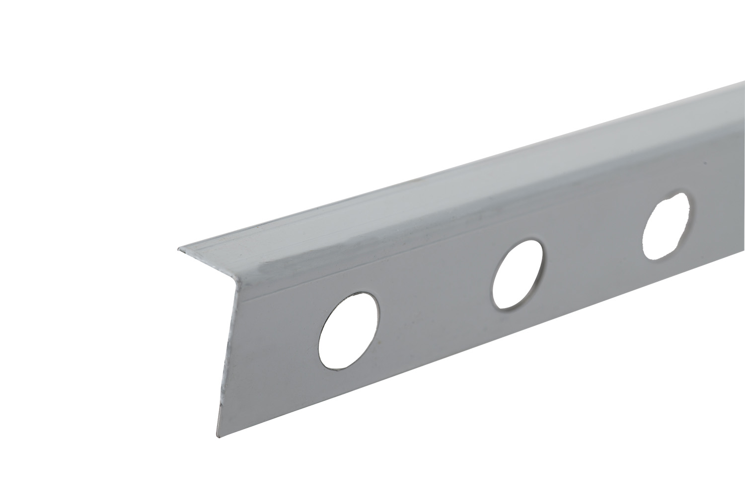 Lajsna L profil Voxort Polish, inox, 10 mm, 2,7 m