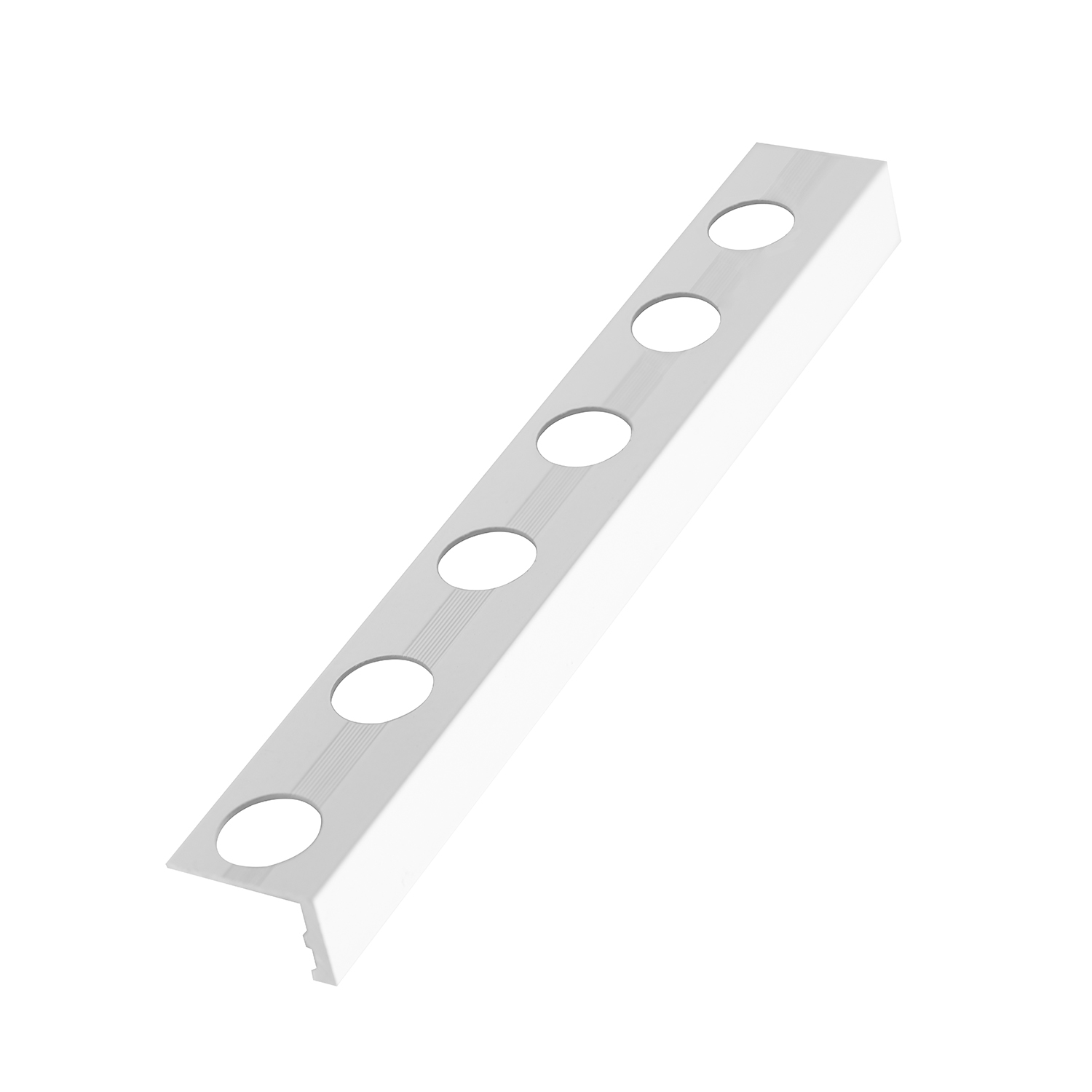 Lajsna L profil Voxort White, alu, 12 mm, 2,7 m