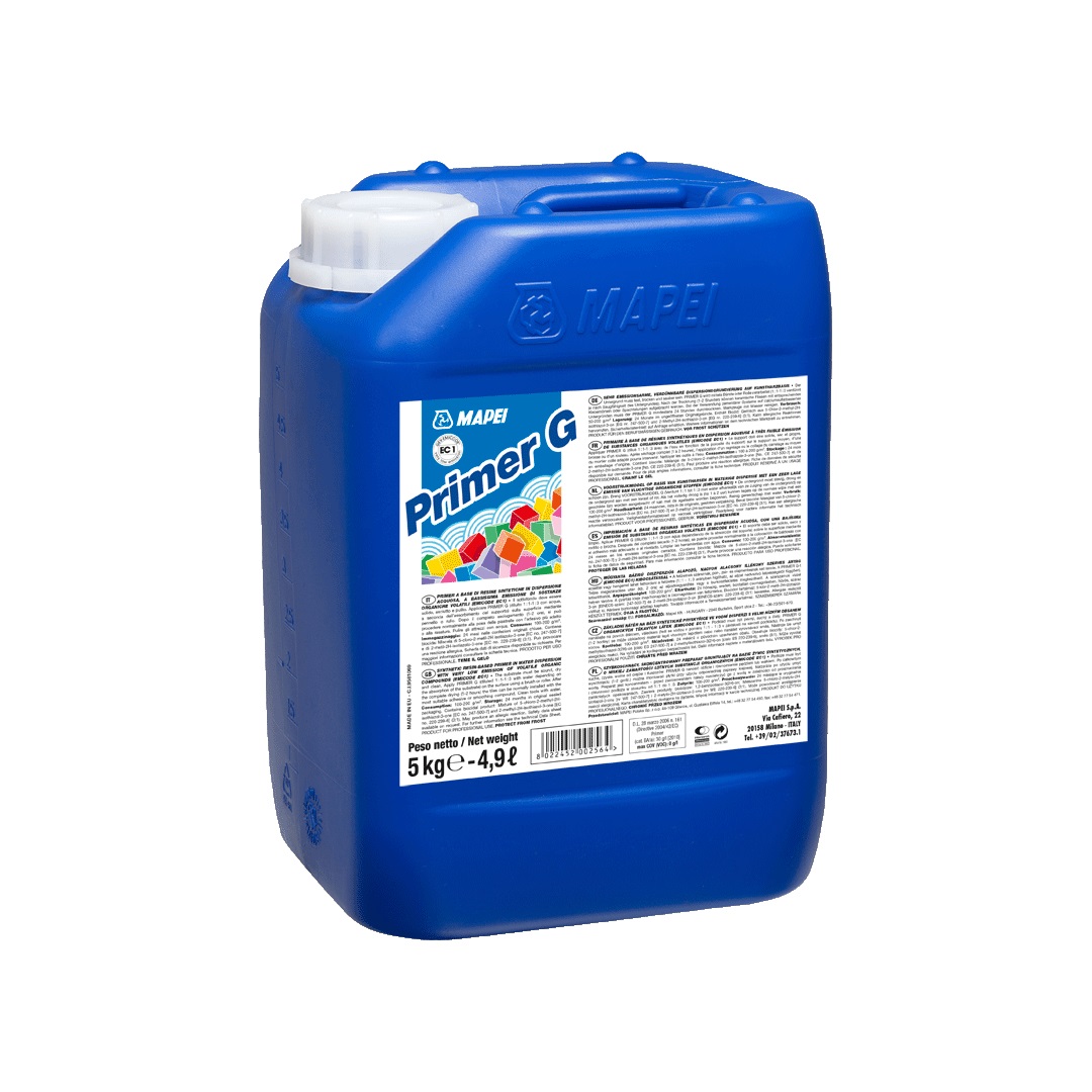Impregnacija za upijajuće podloge Mapei Primer G, 5 kg