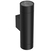 Zidna lampa od 12 W Zorra Lighting Natalie (H 22 cm, 2x6 W, IP65, vanjska) crna
