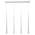 Visilica od 12 W Zorra Lighting Iva linijska (3000 K, IP20, 750x30x600 mm) bijela