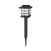 LED Solarna vrtna lampa Zorra lighting Hortus (10lm, 2W, 300mAh, IP54, 400x100x105mm) crna