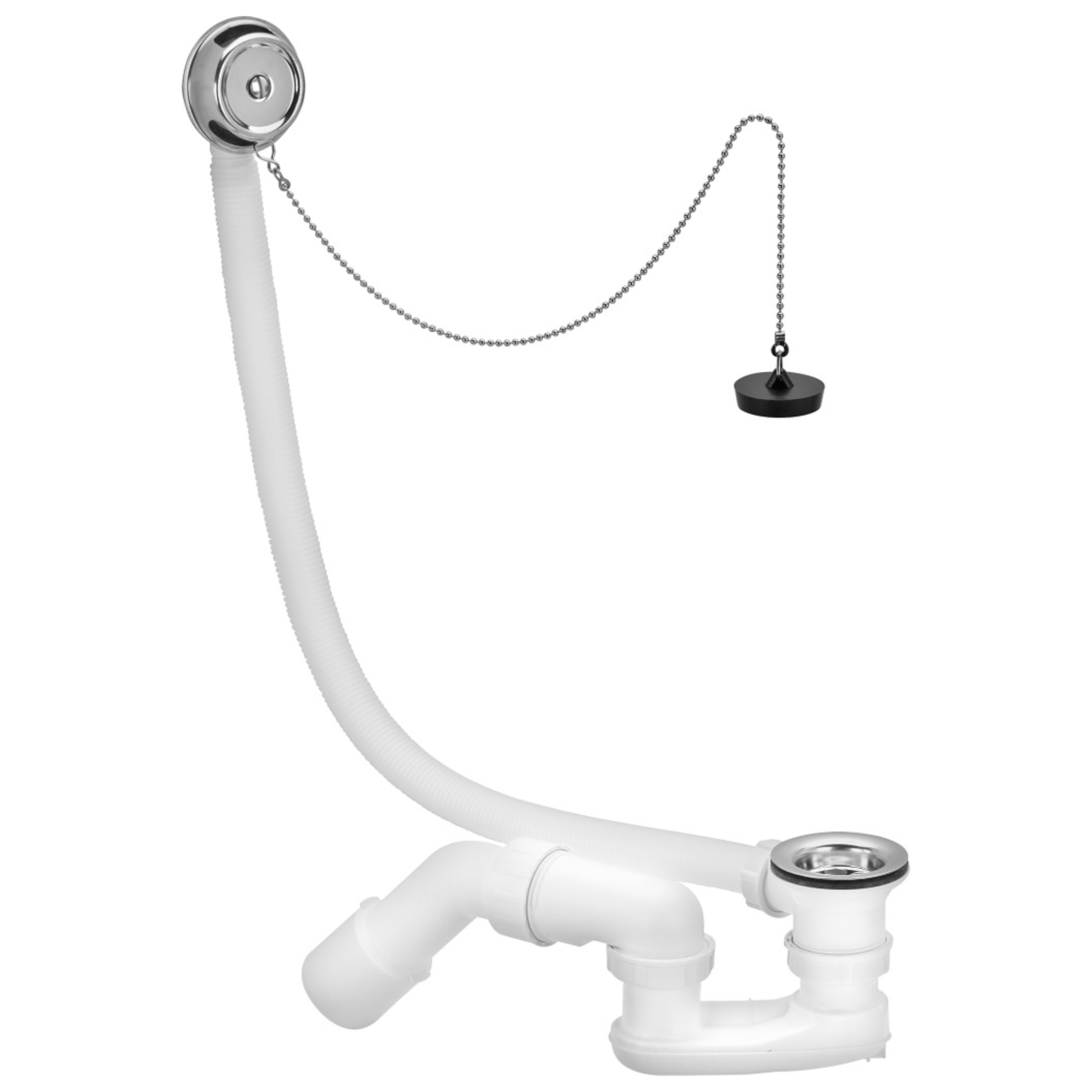 Sifon za kadu Viega, 450 mm, klasični