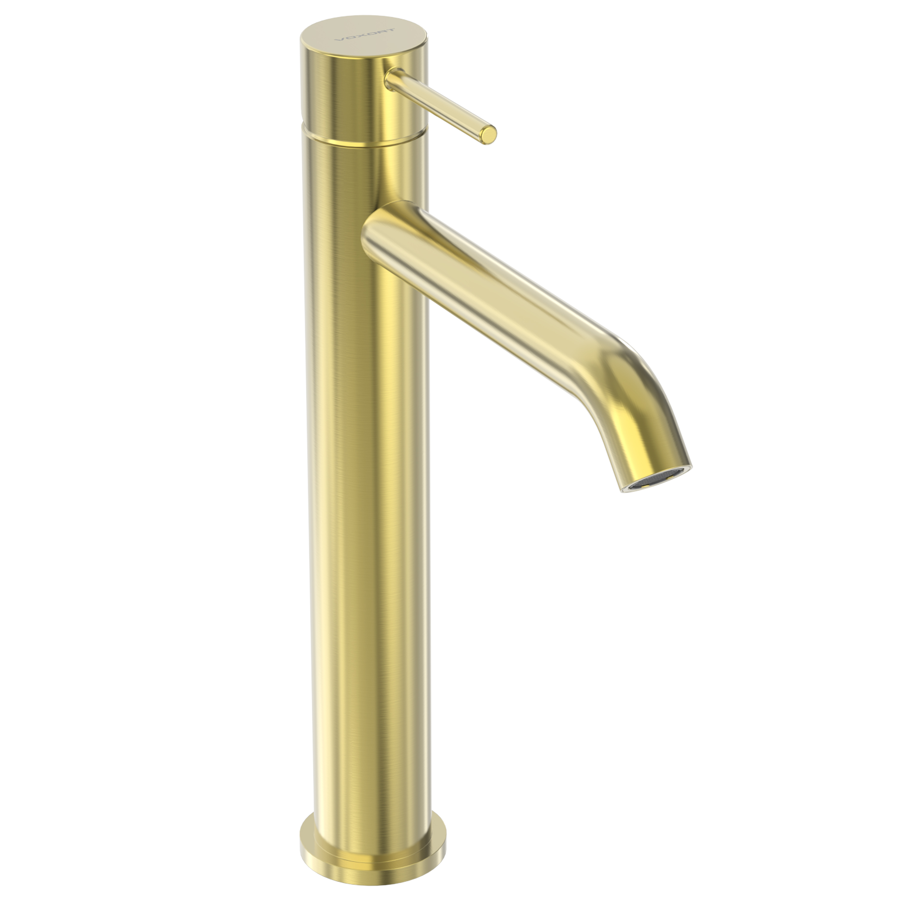 Miješalica za umivaonik Voxort Maya Gold, visoka, Cool Start