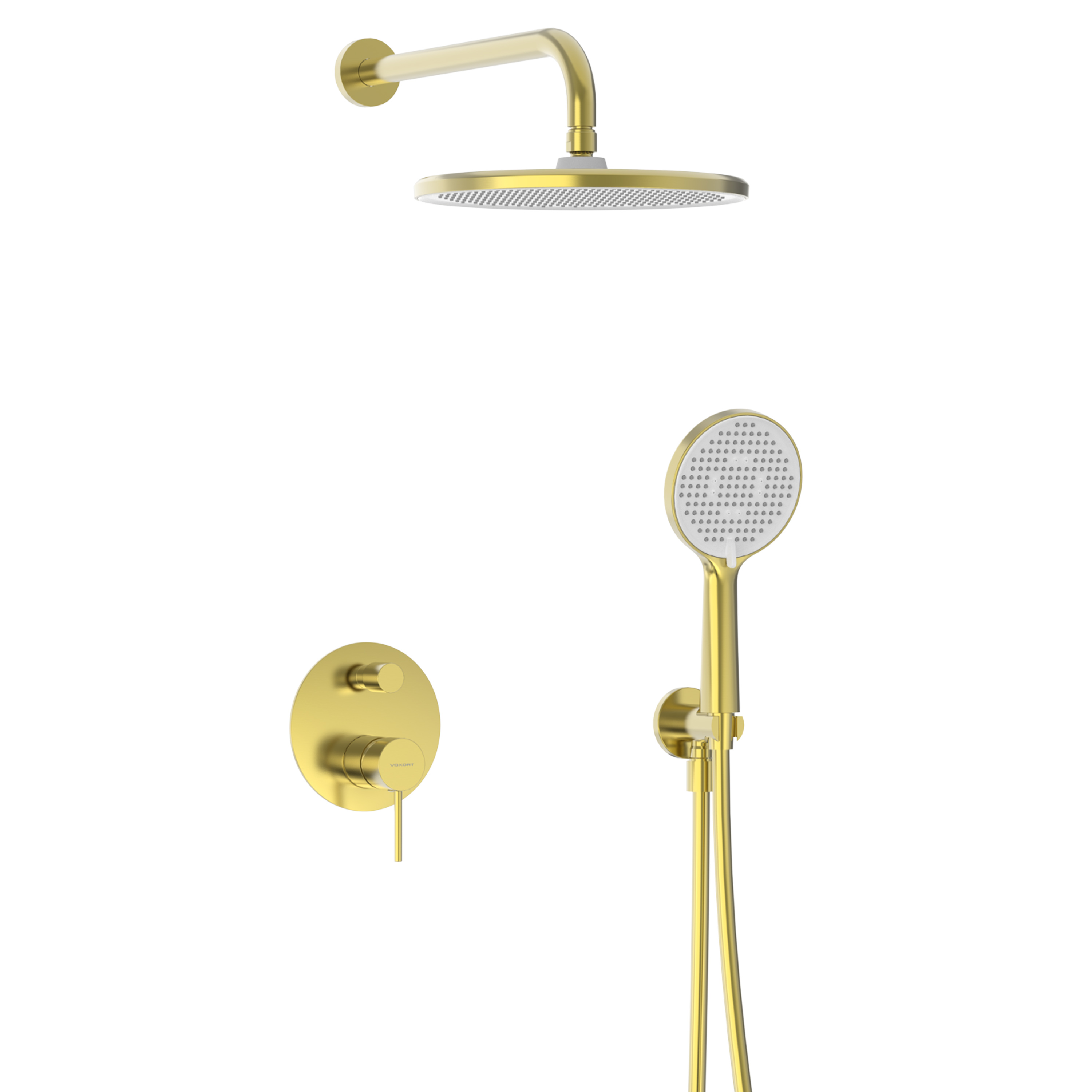 Miješalica podžbukna Voxort Maya Gold, 2 izljeva, set