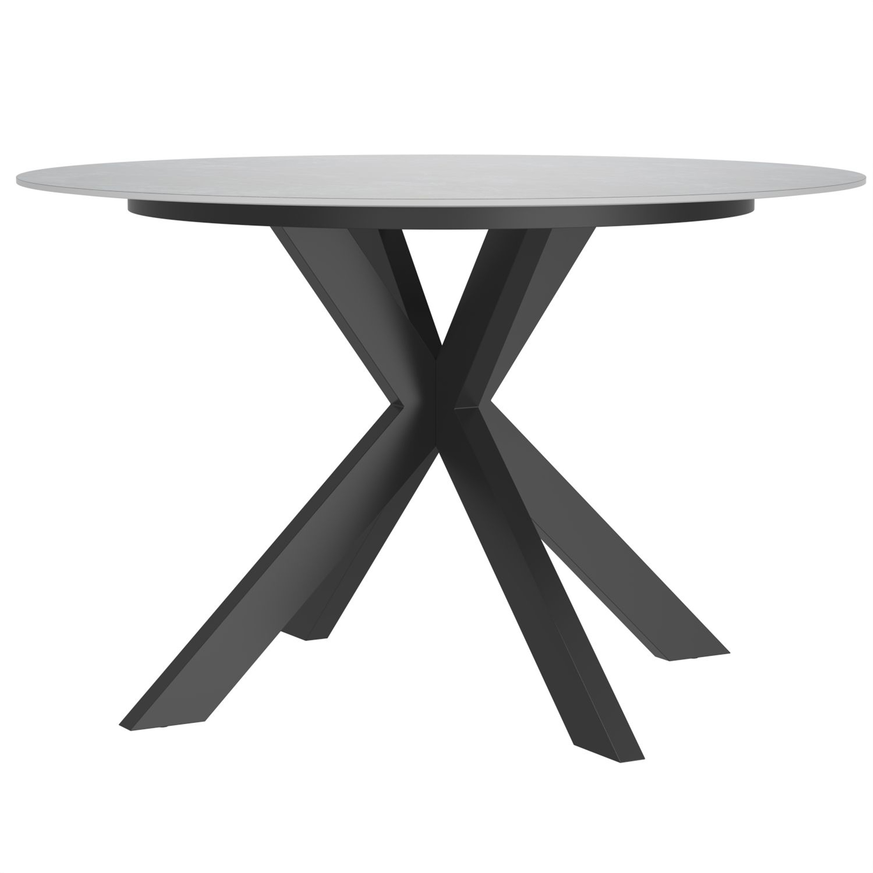 Nogice za mizo Concepto Round Star Black, 120/135 cm