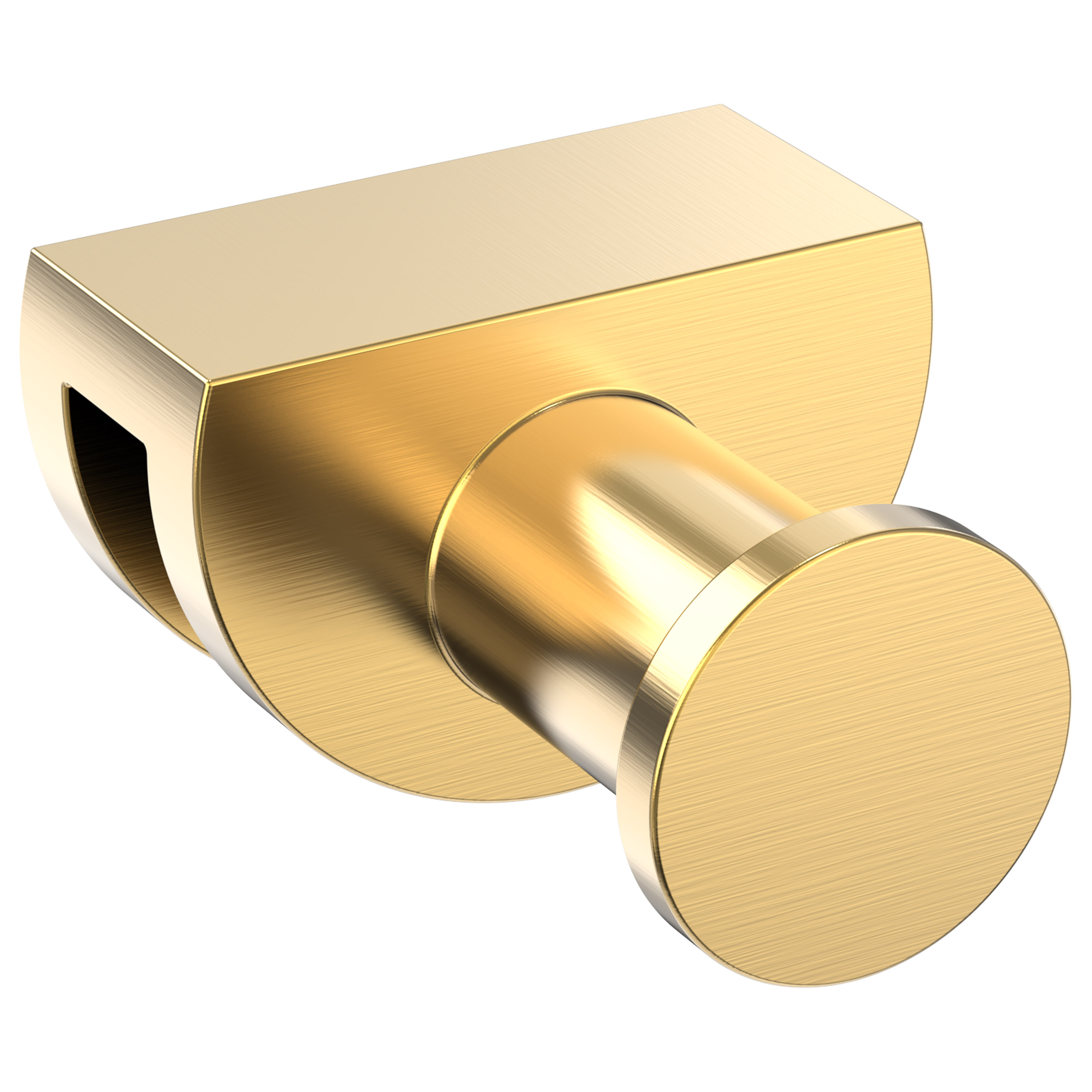 Vješalica Voxort 8000, montaža na tuš staklo, brushed gold