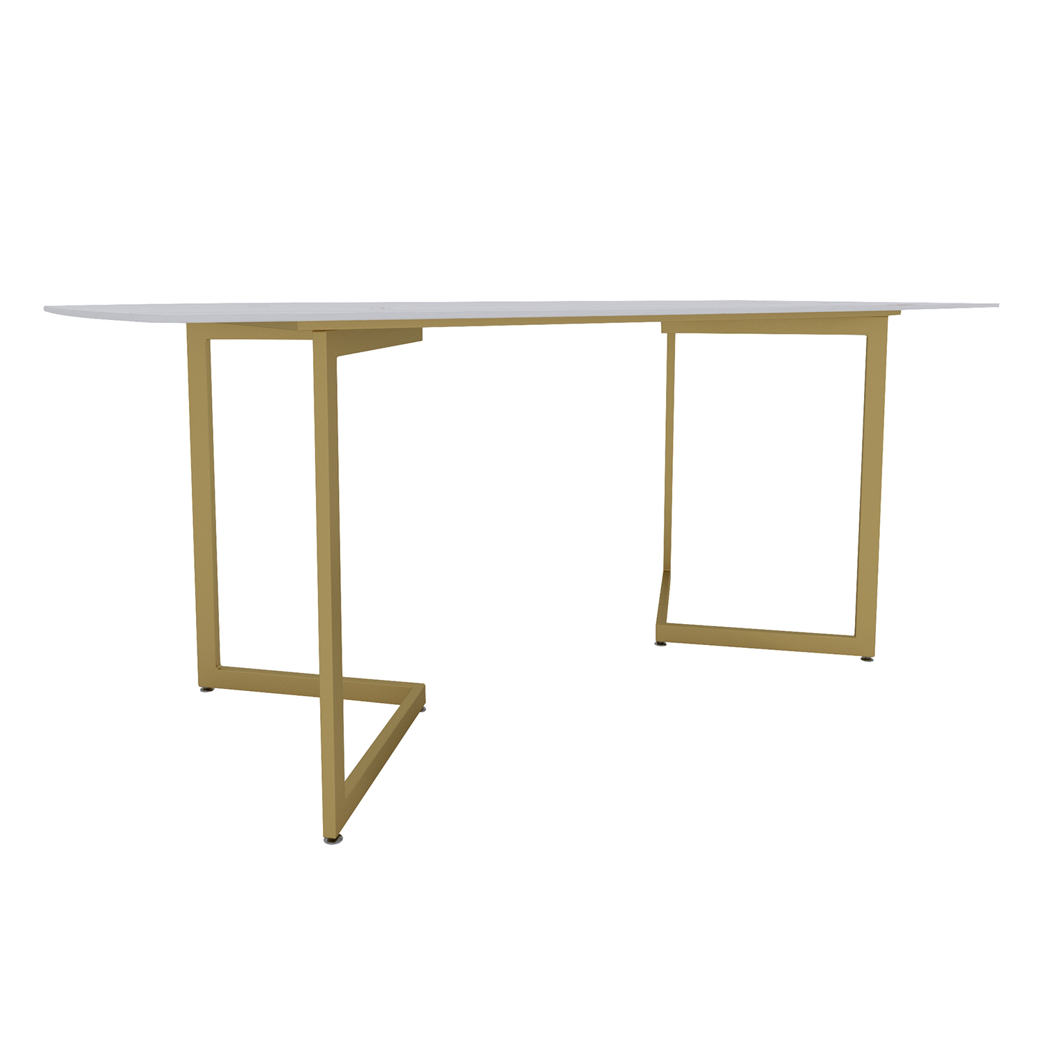 Nogice za mizo Concepto Fantasy Gold, 160/180/200 cm, 2 dijela