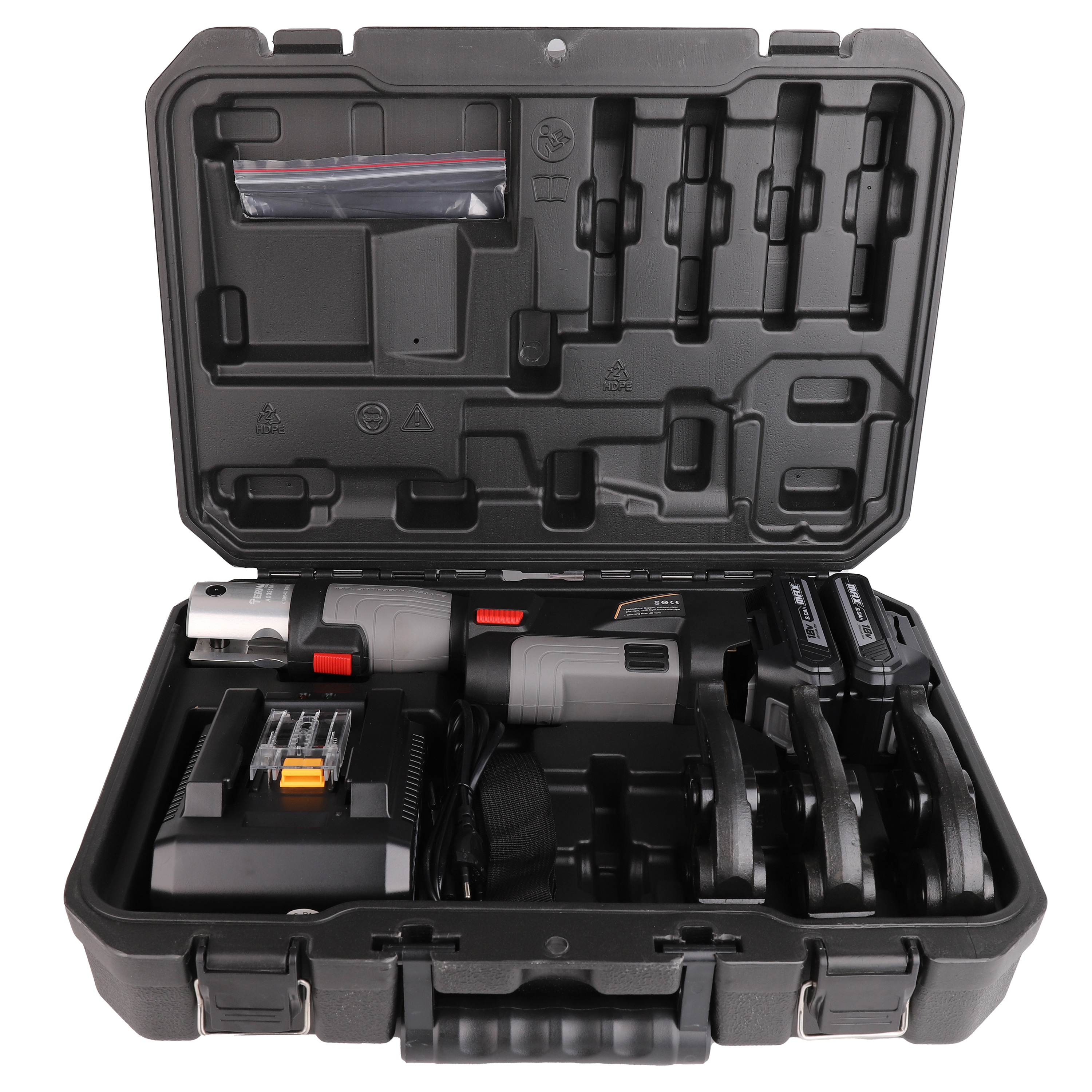 Press alat TERMA TOOLS, s baterijama, TH 16-20-26 mm