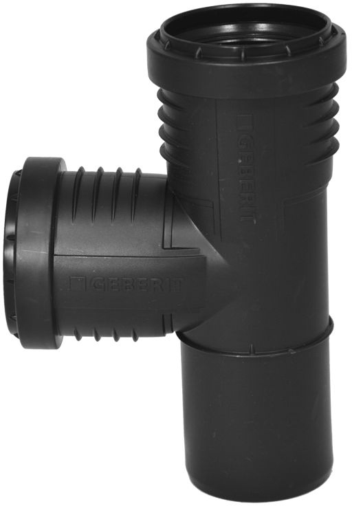 PP račva niskošumna Geberit Silent, 75/75 mm 87°