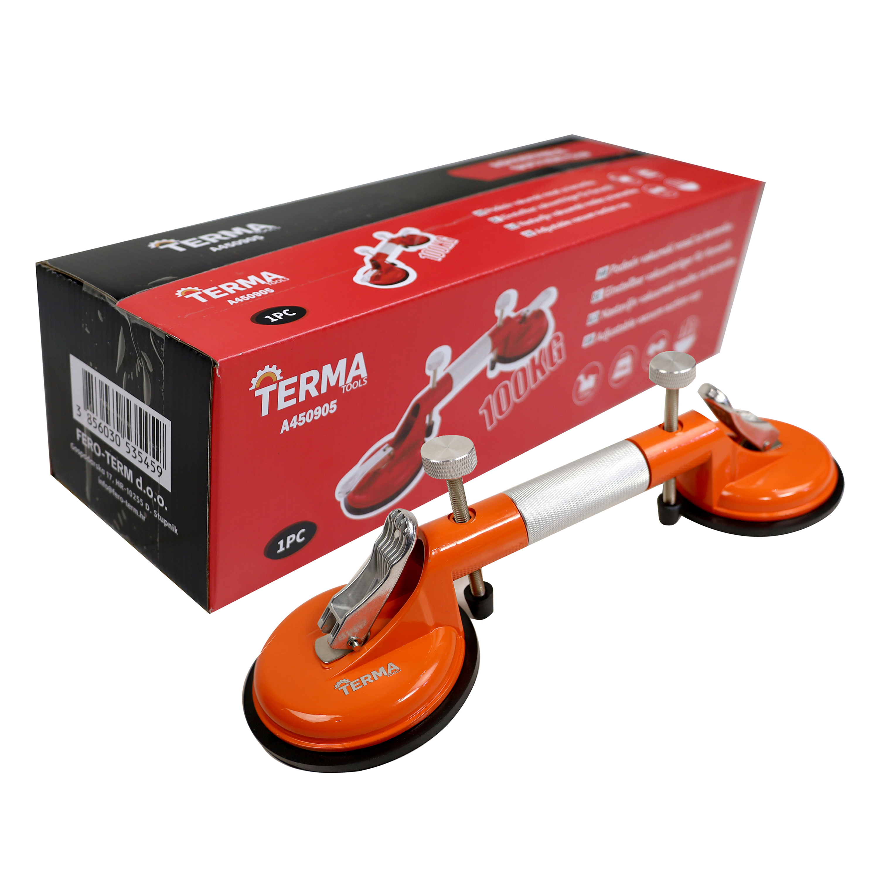 Vakumski nosač za keramiku TermaTools, profesionalni, 200 mm