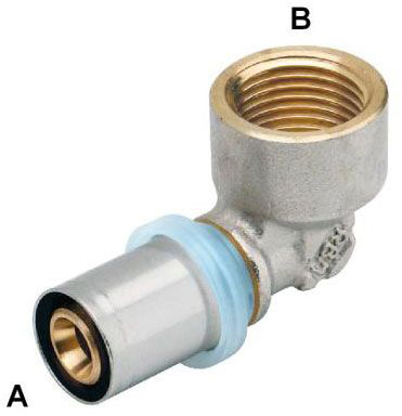 Alupex koljeno prijelaz Rbm, 20 mm-3/4