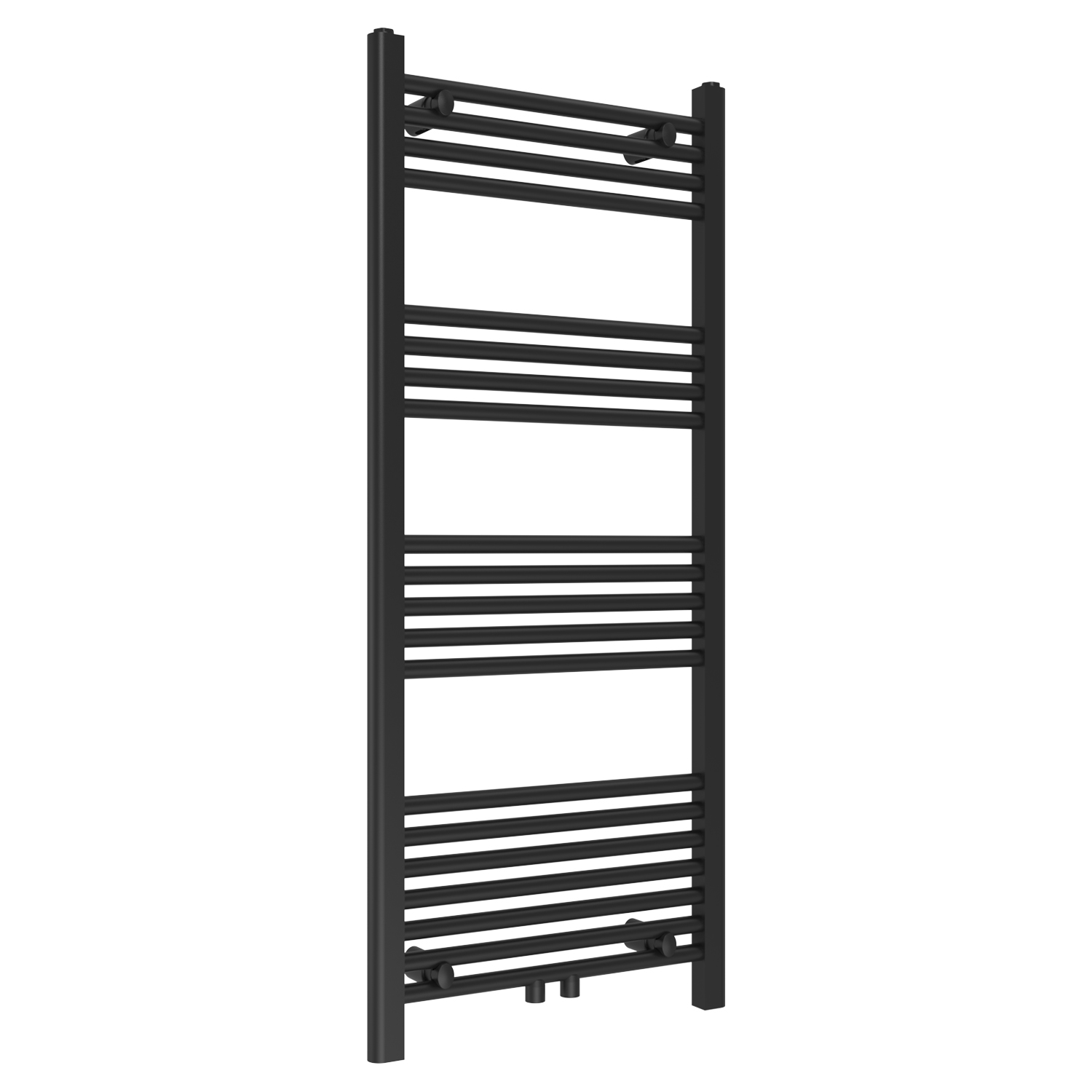 Radijator kupaonski TermaBad R01 Black, 1200x500 mm, 469 W, crni, srednji priključak