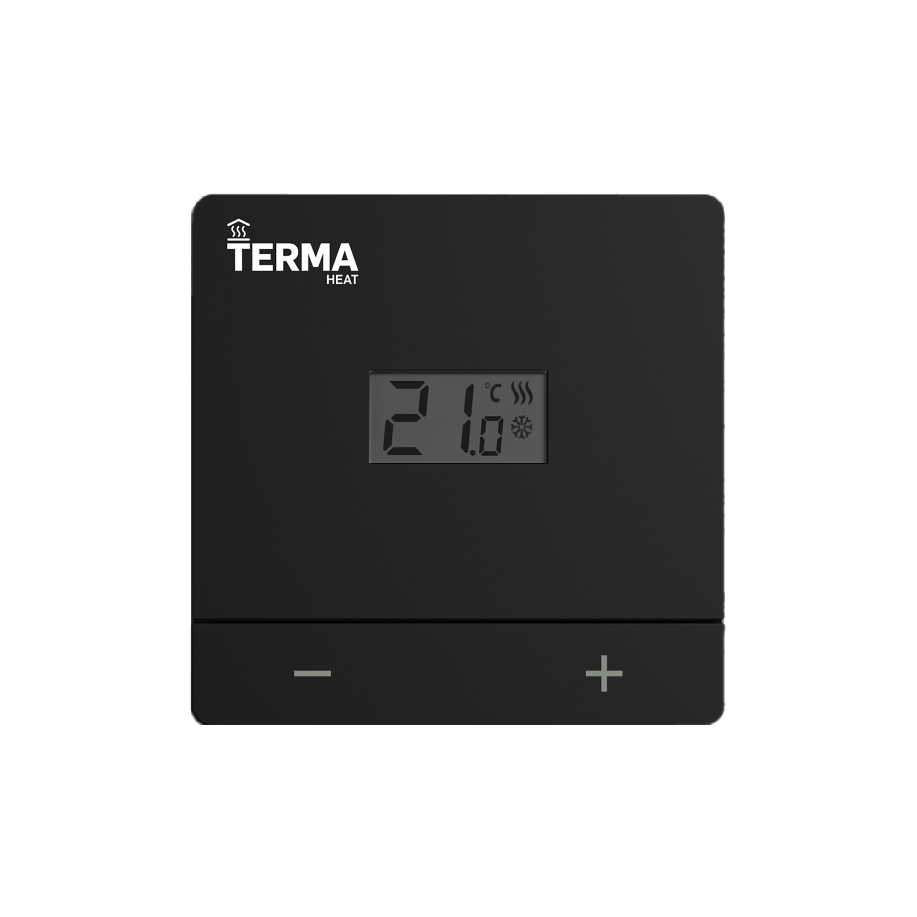 Termostat za grijanje/hlađenje Terma Teasy Bat, crna