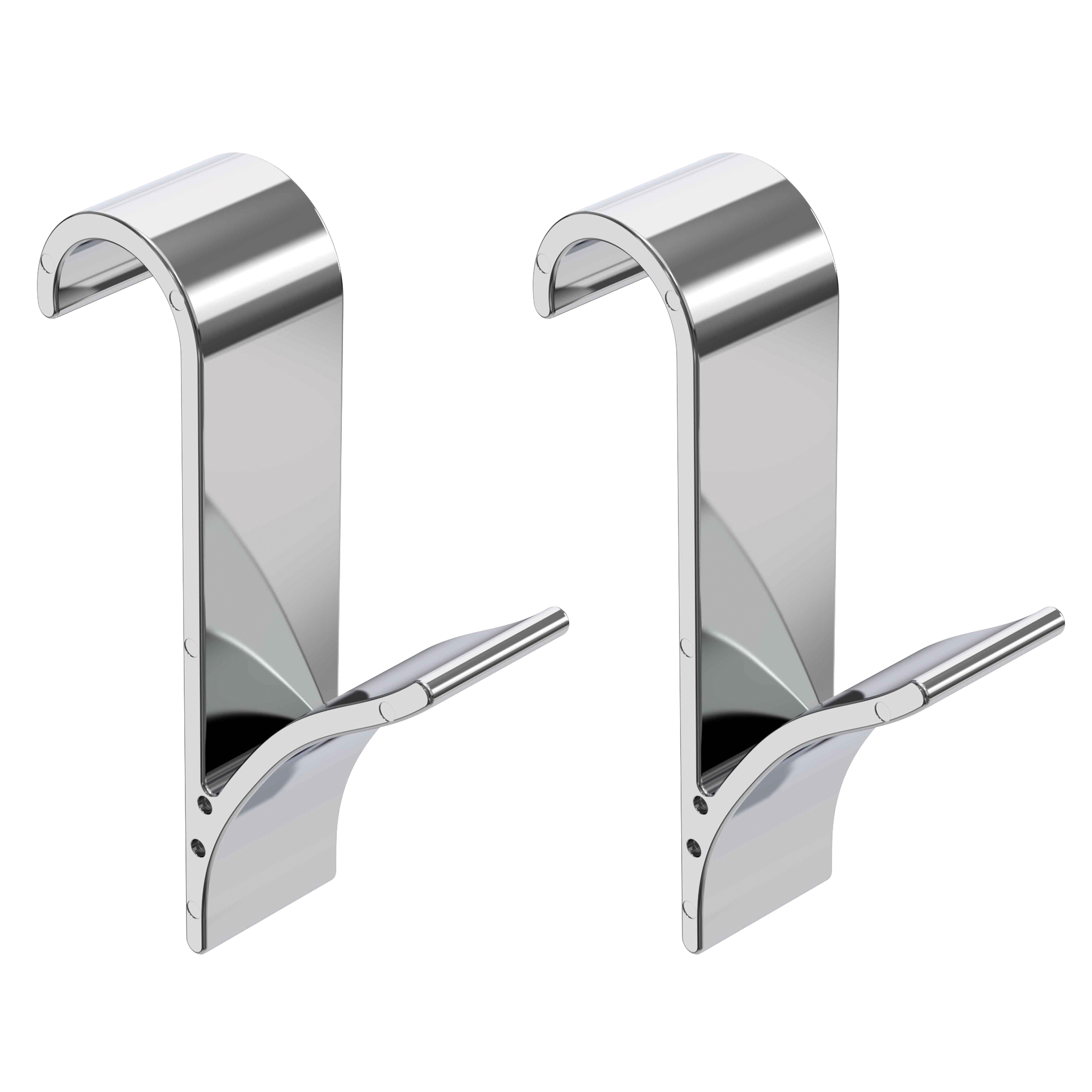 Vješalica za kupaonski radijator Termabad Y, krom, 2 kom