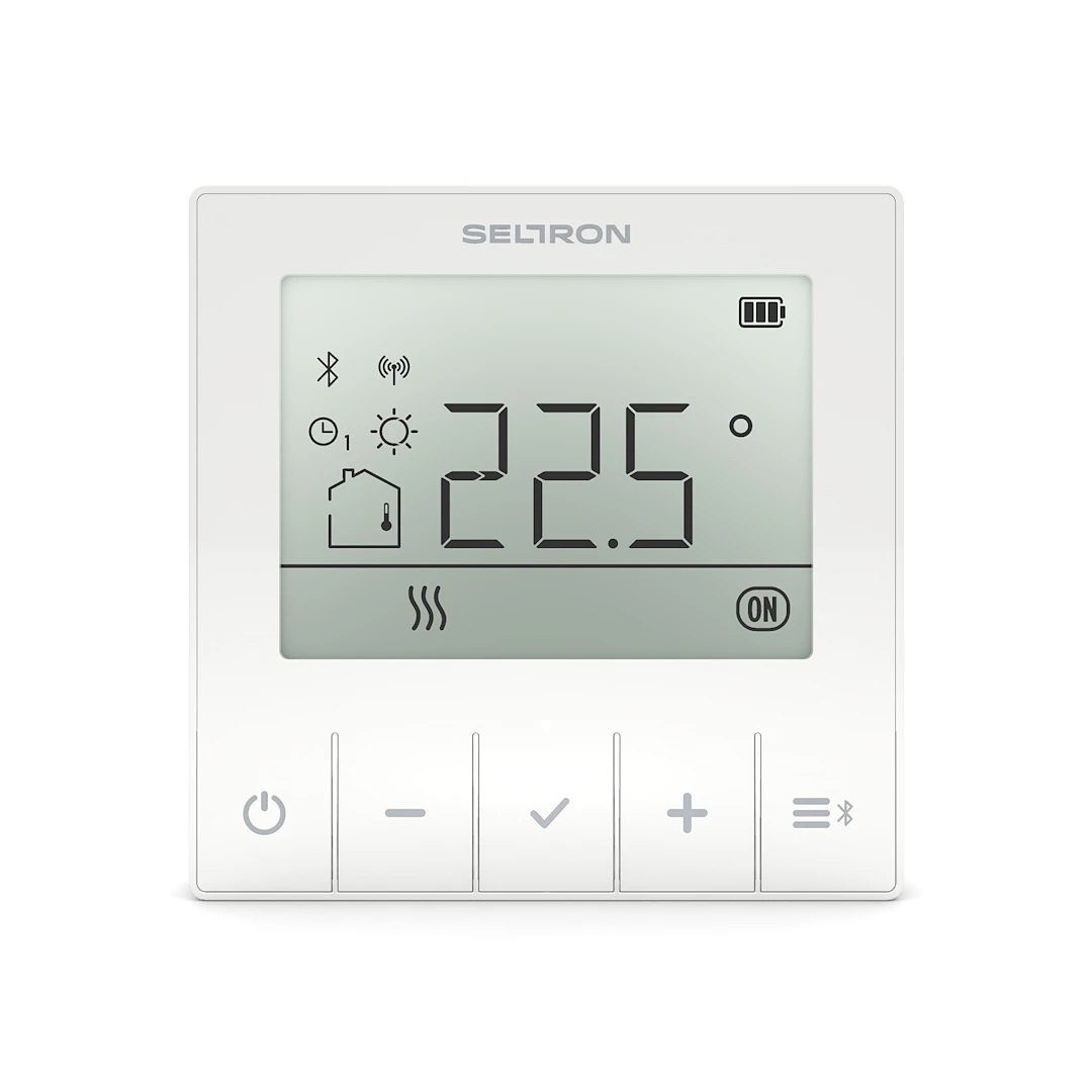 Termostat sobni digitalni Seltron WT1B, bežični, sa Bluetoothom