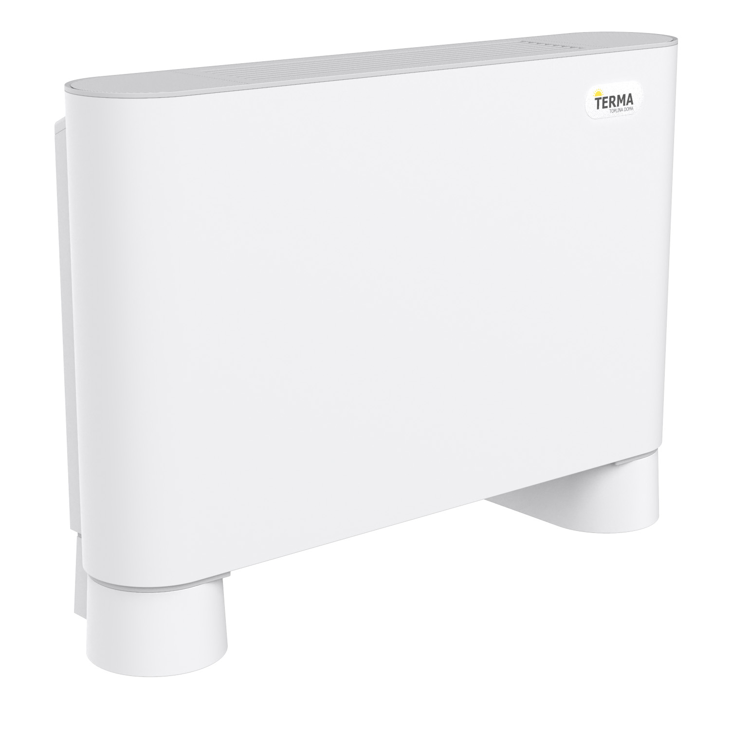 Ventilokonvektor parapetni Terma AIRATA, dvocijevni, s maskom, 1,95/1,95 kW, 495x200x790 mm, 3/4