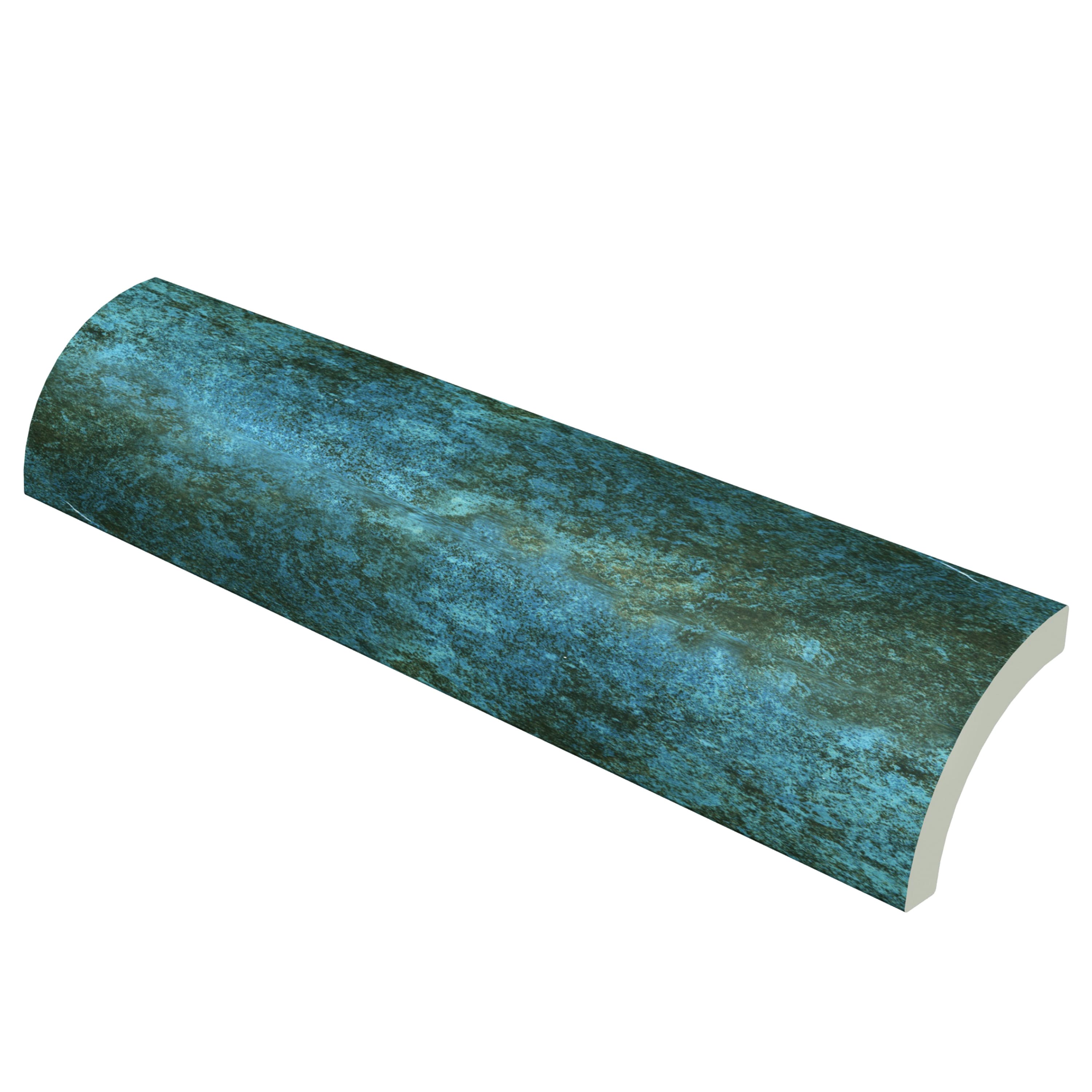 Vanjski kut Gres de Aragon Ocean Green River, 297x42 mm