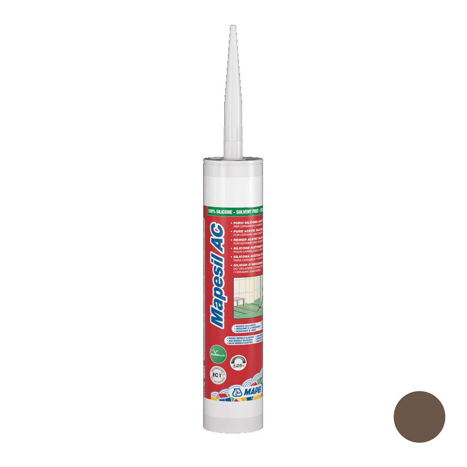 Silikon sanitarni Mapei Mapesil AC N.135 Golden Dust, 310 ml