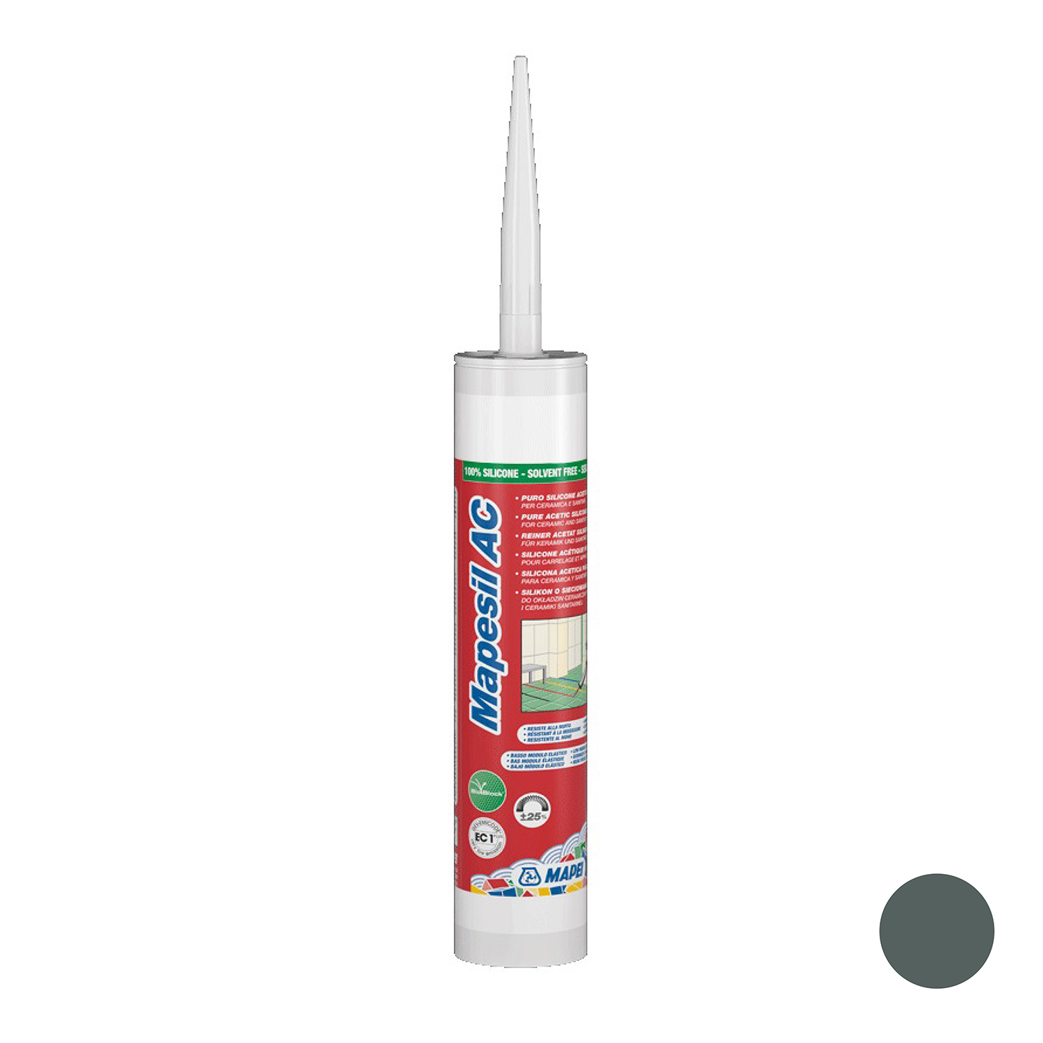 Silikon sanitarni Mapei Mapesil AC N.174 Tornado, 310 ml