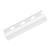 Lajsna zaobljena za vanjski kut Voxort Round White, PVC, 10 mm, 2,7 m