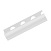 Lajsna zaobljena za vanjski kut Voxort Round Grey, PVC, 10 mm, 2,7 m