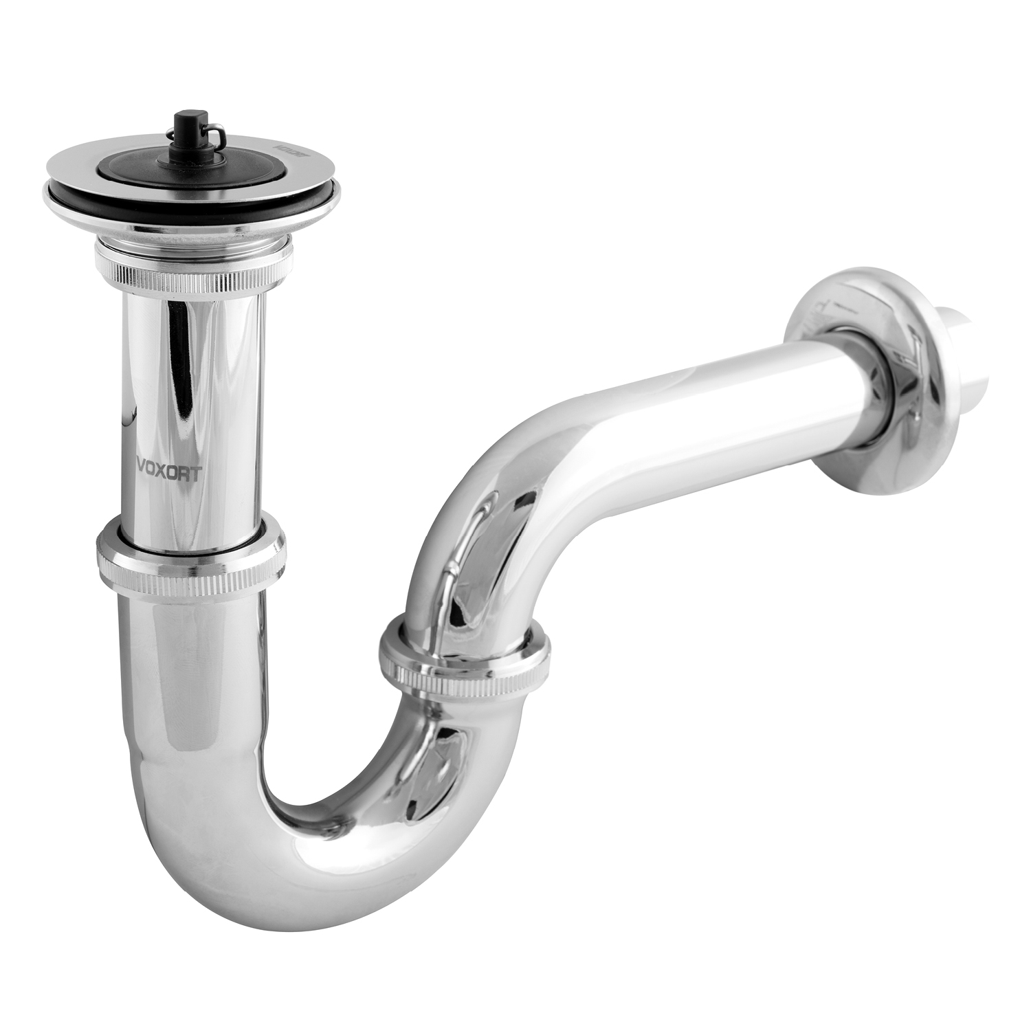 Sifon za umivaonik Voxort S, mesing niklani