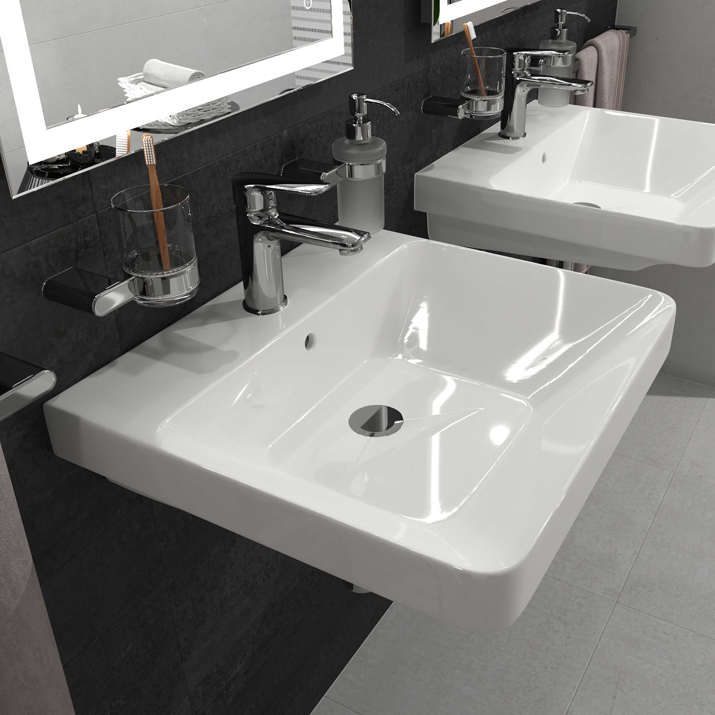 Umivaonik Concepto Glam, 50 cm