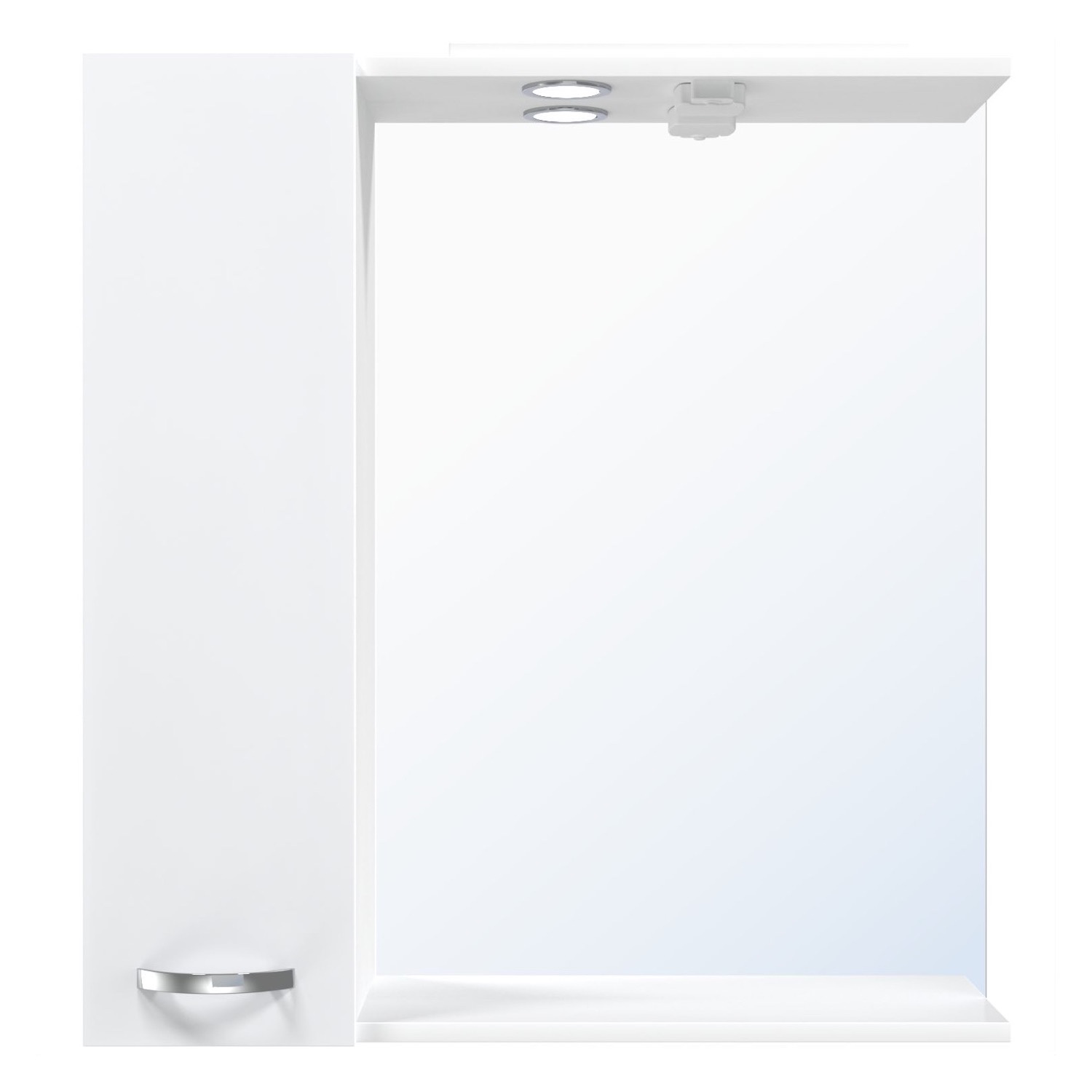 Kupaonski ormarić sa ogledalom Concepto Basic Sara New 75x80x15 cm