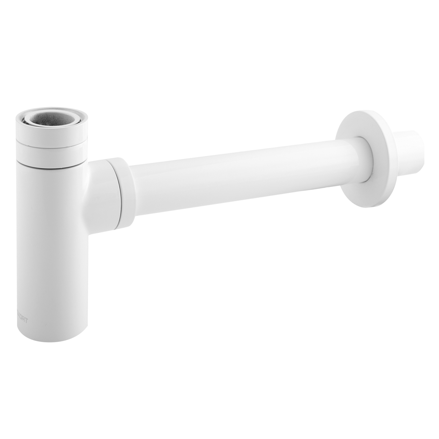 Donji dio sifona za umivaonik Voxort Elegant, bijeli, mesing