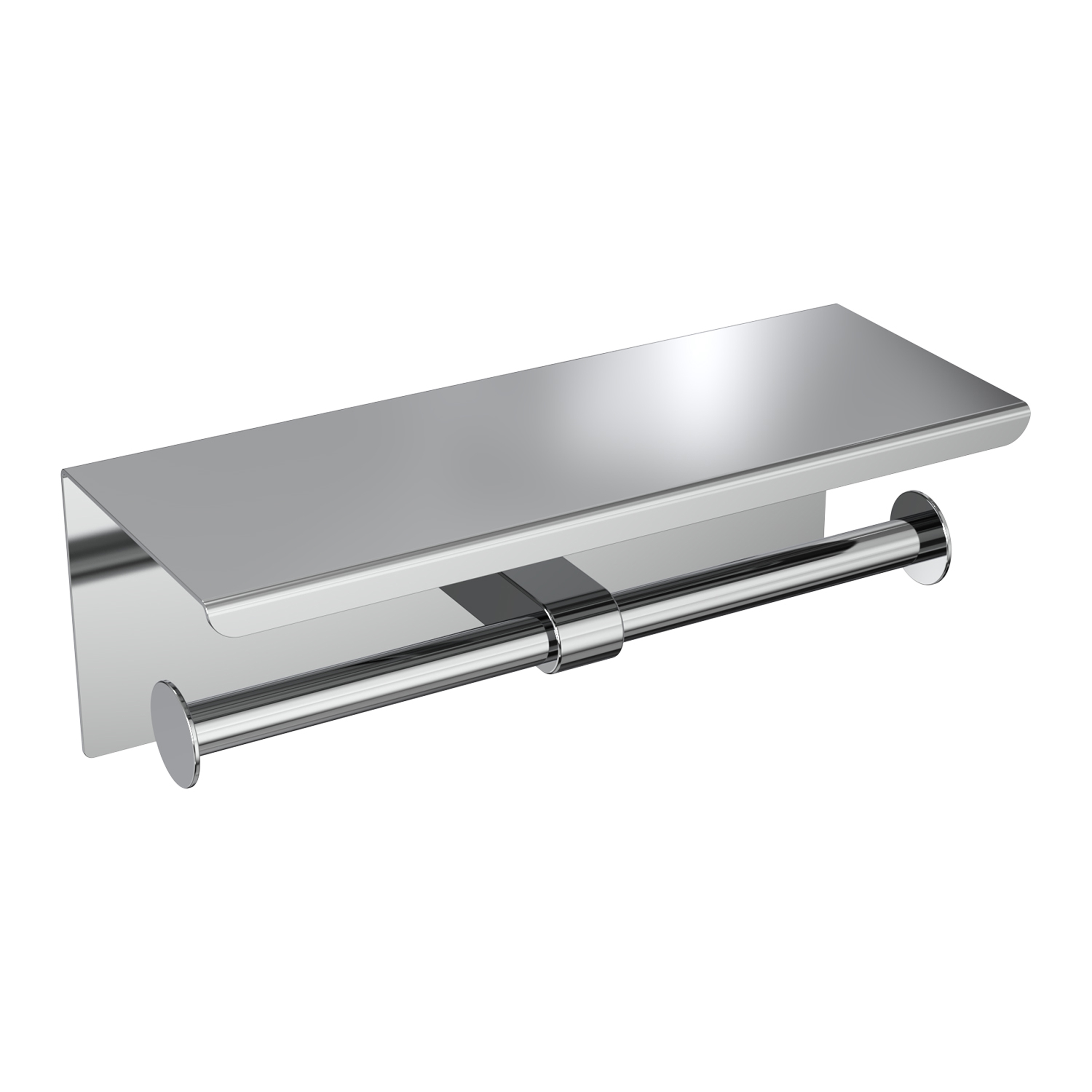 Držač toaletnog papira s policom Voxort 8000, 2/1