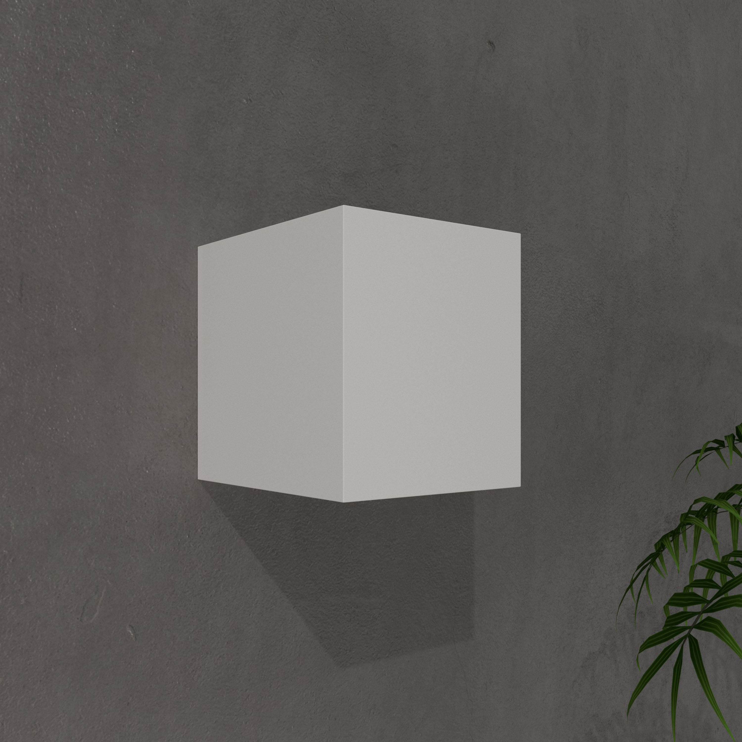 Svjetiljka zidna Zorra Lighting Sophia, bijela