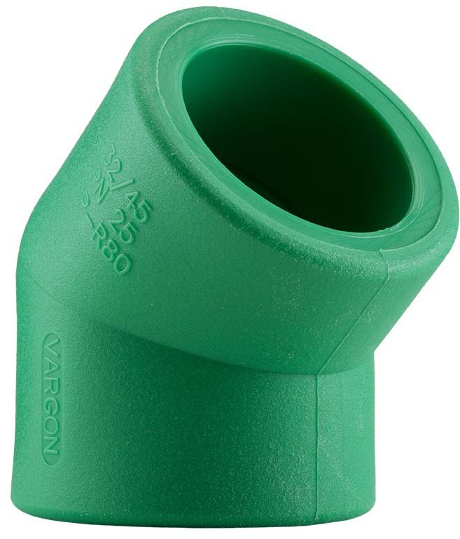 PP-R koljeno Vargoterm, 25 mm 45°