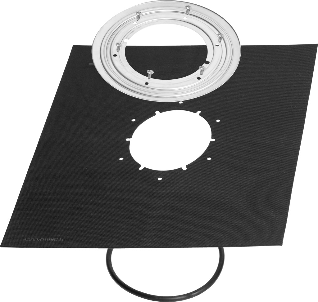 Stezna obujmica sa brtvenom trakom Viega, promjer 145 mm