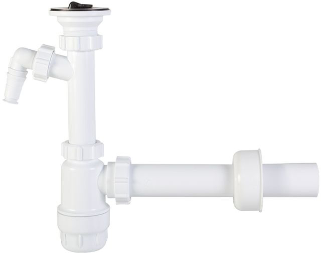 Sifon za umivaonik Styron sa priključkom, promjera 32 mm, PVC