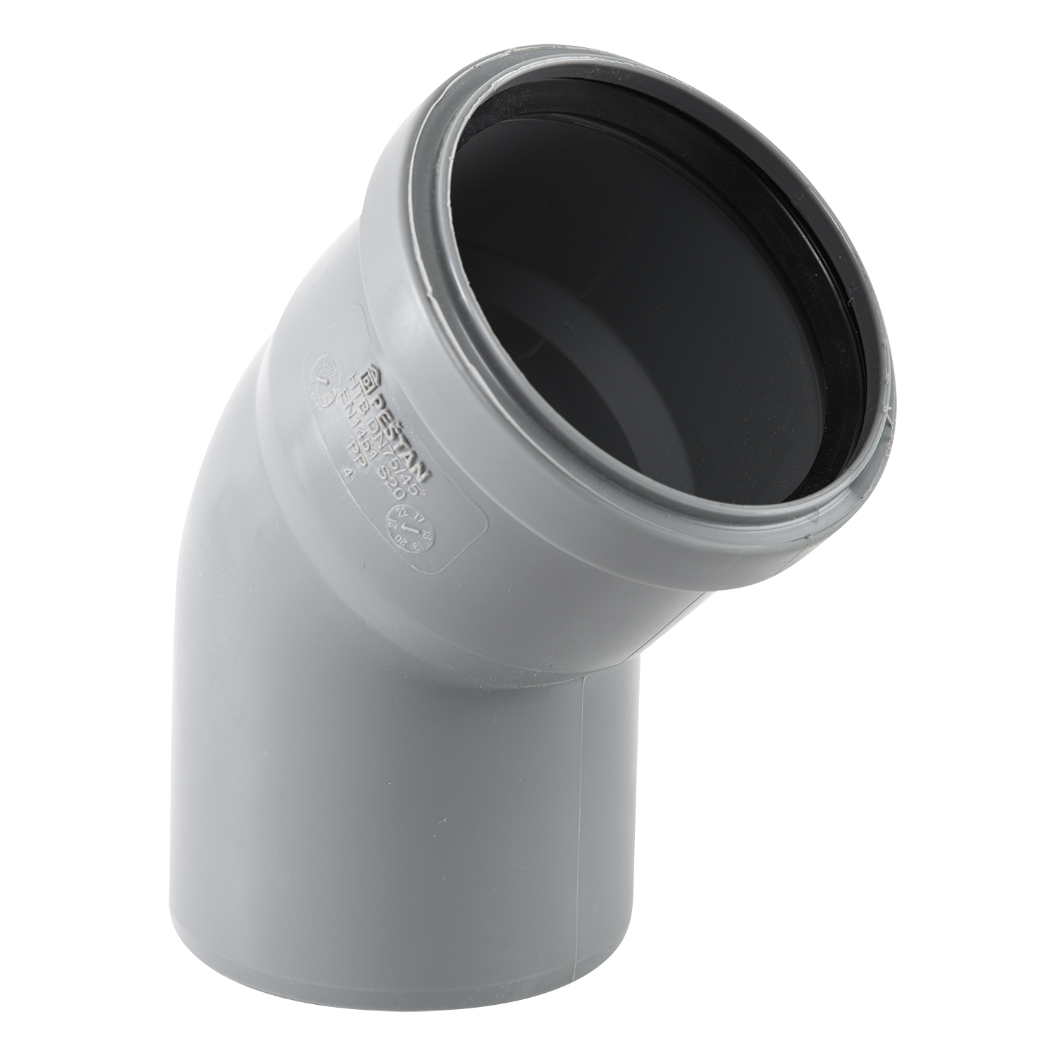 PP koljeno Peštan, 75 mm 45°