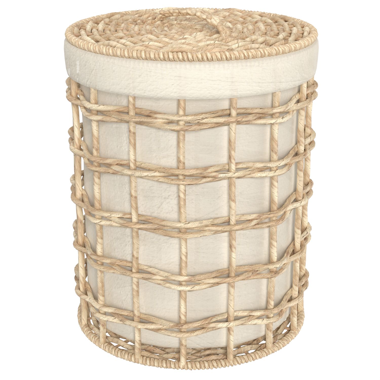 Košara za rublje Voxort Round M, 39x50 cm