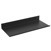 Polica Voxort 750, 13x30 cm, inox, crna
