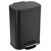 Kanta s poklopcem Voxort Rectangle, 5 l, mat black 