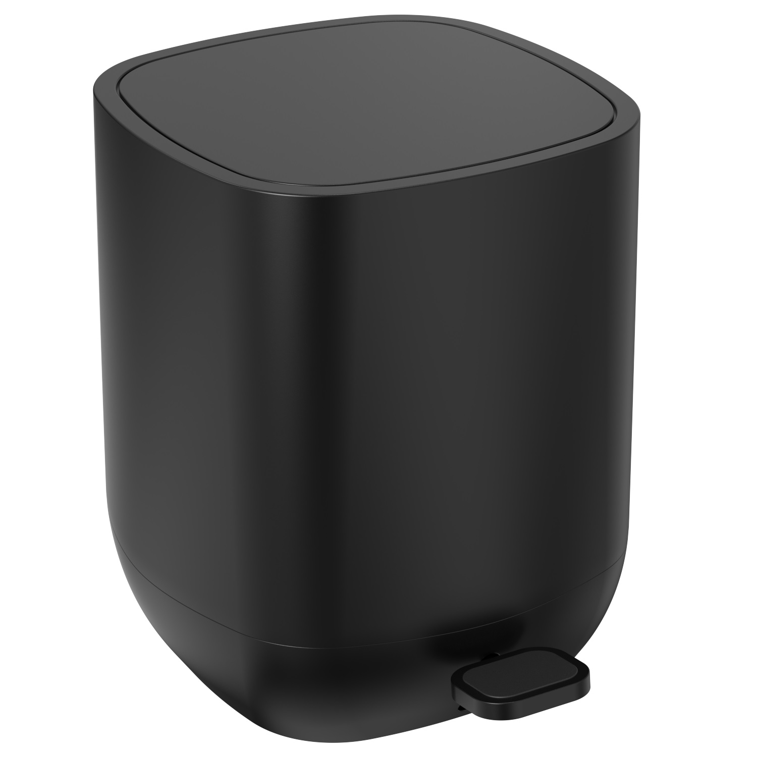 Kanta s poklopcem Voxort Square, 5 l, black