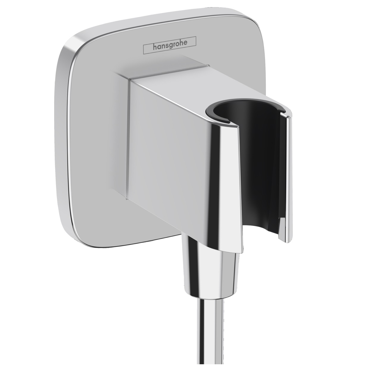 Priključak za tuš crijevo Hansgrohe Fixit Q, sa nosačem 