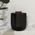Posuda za blazinice Voxort Ati, Black/Wood