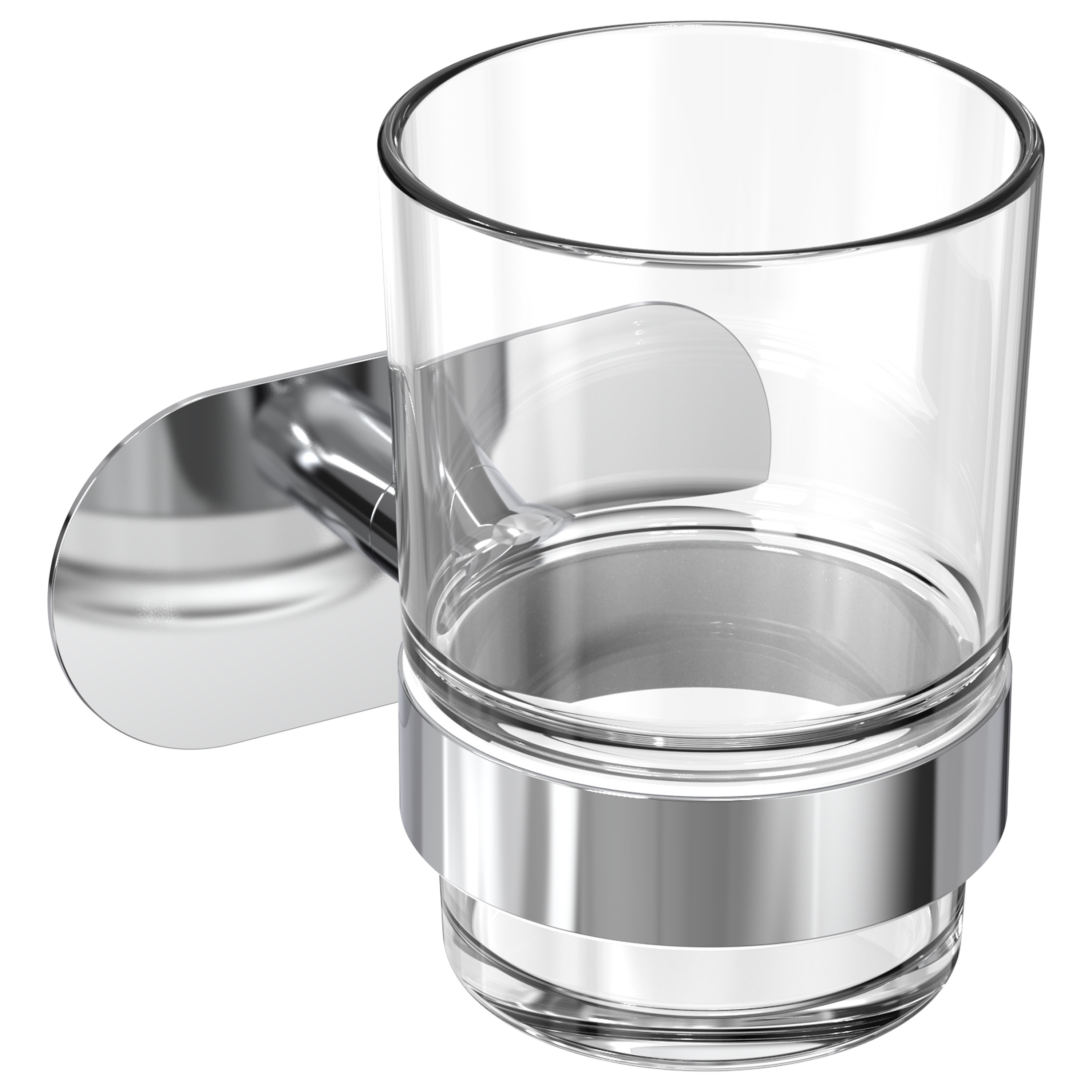 Čaša sa držačem Voxort 3000, zidna, samoljepljiva