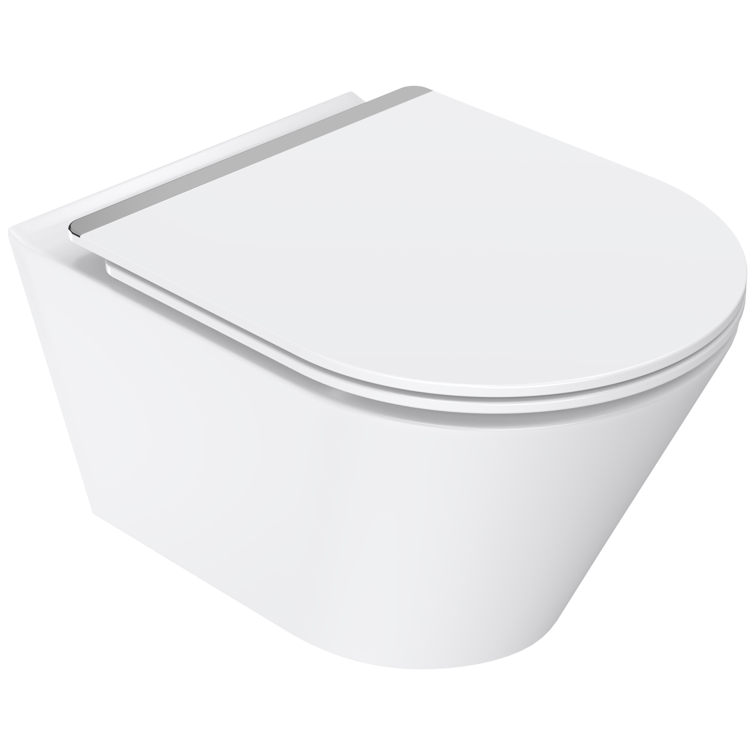 Toaletna školjka viseća Concepto Eva Rimless, 49 cm