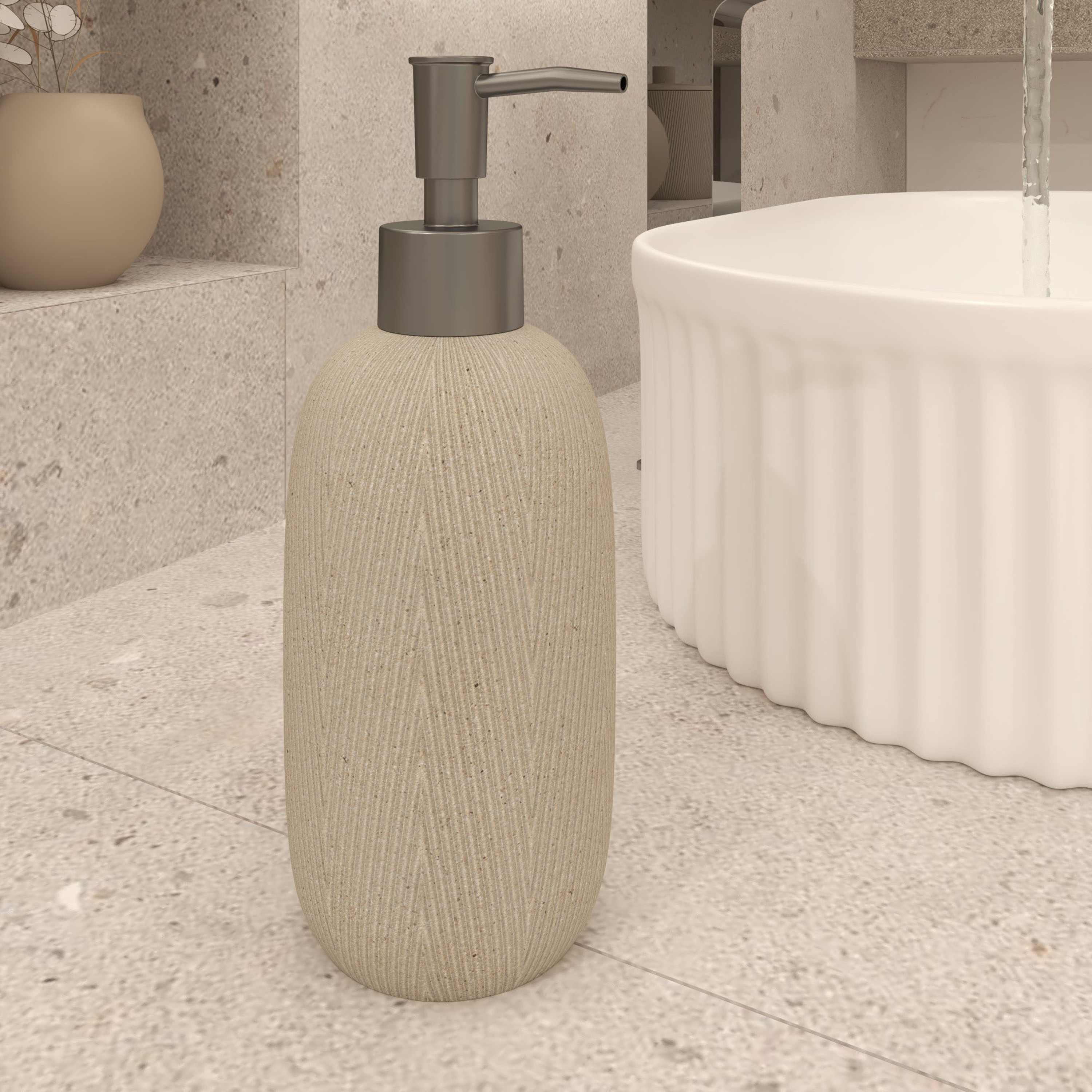 Dozator sapuna Voxort Zand, beige