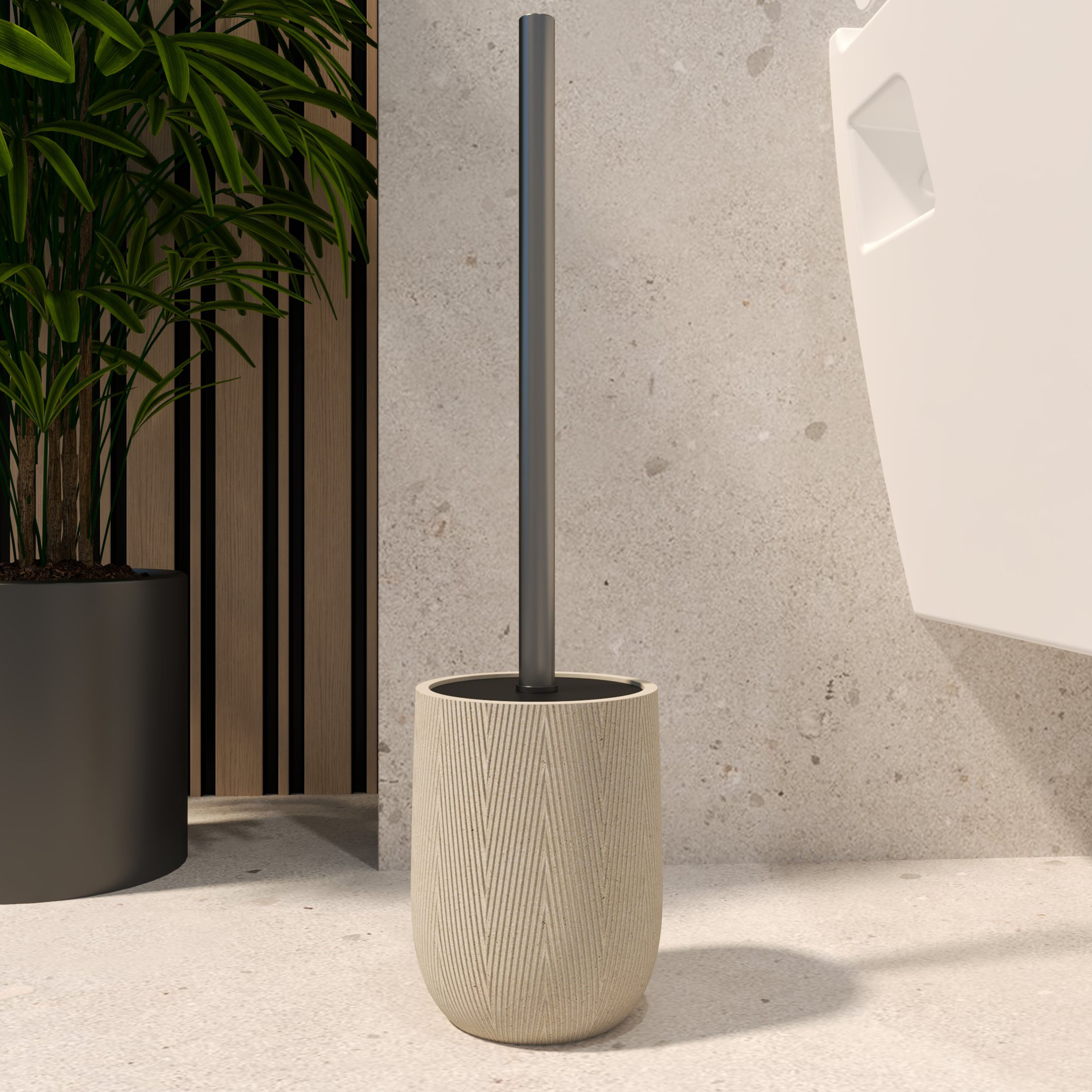 Toaletna četka Voxort Zand, beige